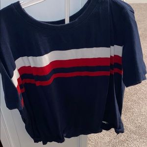 Holister stripped shirt